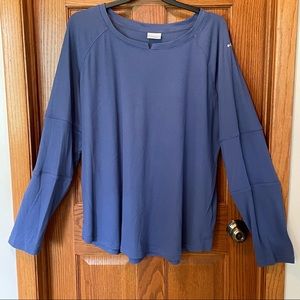Columbia Womens Plus size long sleeve sports shirt